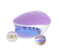 TOUCHBeauty Mini essiccatore per unghie classico 2 in 1 essiccatore unghie con ventilatore e luce UV - Dispositivo per manicure elettrico portatile per asciugatura rapida dello smalto a casa