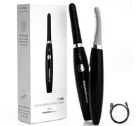 TOUCHBeauty Piegaciglia riscaldabile con funzione di ricarica USB, 3 livelli di temperatura, termoformatore elettrico in silicone riscaldato, riscalda in 10 secondi per ricci di lunga durata