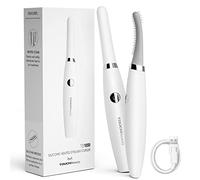 TOUCHBeauty - Piegaciglia riscaldato elettrico ricaricabile USB, 3 impostazioni temperatura, pettine silicone, arricciatura rapida, per ragazze e donne