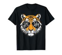 Touchdown American Football Game Day Ringraziamento Tiger Cool Maglietta