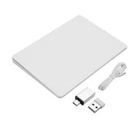 Touchpad Bluetooth multifunzione con gesti, trackpad ricaricabile wireless per laptop iOS, bianco