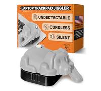 Touchpad Jiggler per laptop, non funziona su DeII, mantiene attivi i trackpad del computer portatile, non rilevabile, mouse jiggler senza fili, movimento meccanico del mouse, 6 mesi con batteria AA,