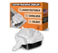 Touchpad Jiggler per laptop, non funziona su DeII, mantiene attivi i trackpad del computer portatile, non rilevabile, mouse jiggler senza fili, movimento meccanico del mouse, 6 mesi con batteria AA