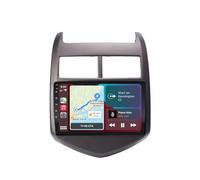 Touchscreen Auto Radio per Chevrolet Aveo/Sonic 2011-2013 Car Radio Bluetooth/Wifi Car Stereo, Controllo Del Volante, Fm Controller Volante Bluetooth, 4 Nucleo 1G+16G