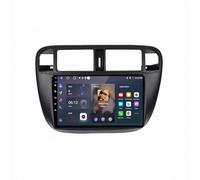 Touchscreen Auto Radio per Honda Civic 1995-2001 Bluetooth, Ips Touchscreen Radio con Siri/Vocale/Gps Navigazione/Musica Online/Mirror Link, 8 Nucleo 6G+128G