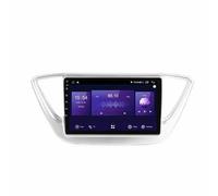 Touchscreen Auto Radio per Hyundai Solaris 2 Verna 2017-2018 Car Radio con Bluetooth Vivavoce, con Hd Touch Screen Supporta Navigazione, Bluetooth, 8 Nucleo 6G+128G