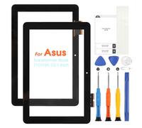 Touchscreen per Asus Transformer Book T101HA HD Digitazer per T101HA T101H T101 Touch Display Assembly con Riparazione Kit (Nero)