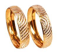 Touchstone oro Bangle Collection indiana Bollywood Desiderio mano fine Splashing lavoro rappresentazione di indiani Fine Jewelry Designer Mark braccialetti insieme di 2 In tono oro per le donne