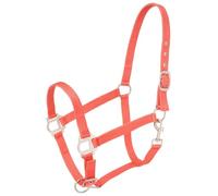 Tough 1 Cavezza in Nylon con ferramenta in Raso, Arancione, Cavallo