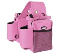 Tough 1 Nylon Water Bottle/Gear Carrier Saddle Bag, Pink