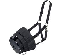 Tough 1 Poly/Nylon Anti-morso con Scomparto Grande Cavallo, Nero
