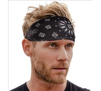 Tough Headwear Fascia Capelli Uomo - Fasce Running per Sport Antisudore - Elastiche e Assorbi Sudore per Ciclismo e Corsa - Fascia Testa Sportiva Allenamento Palestra