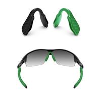 ToughAsNails 2 naselli di ricambio standard per occhiali da sole Oakley Radar Path/RadarLock Path/Radar EV Path/Radar EV Path/Radar EV Path XS nero e verde scuro