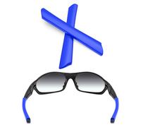ToughAsNails Calzini di ricambio blu scuro per orecchie maniche tempio braccia gambe per giacca dritta Oakley 2007/giacca a vento/giacca divisa/occhiali da sole Minute 2.0