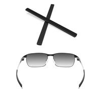 ToughAsNails Cuscinetti auricolari di ricambio neri per occhiali da sole Oakley OX3184/Wheel House OO9469/Wheel House OX8166