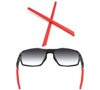 ToughAsNails Cuscinetti auricolari di ricambio rossi per occhiali Oakley Tensile OX8170/Trajectory OX8171