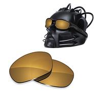 ToughAsNails - Lenti di ricambio per occhiali da sole Oakley Split Jacket OO9099, più opzioni, Bronzo e oro., Taglia unica