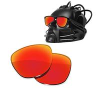 ToughAsNails - Lenti polarizzate di ricambio per occhiali da sole Oakley Frogskins, Arancione fuoco., Taglia unica