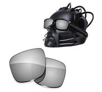 ToughAsNails Sostituzione Lente per Occhiali Da Sole Oakley Mainlink OO9264 57mm - Altre opzioni, Argento cromato., Taglia unica