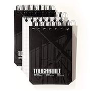 Toughbuilt 56-S-3 - Taccuino a griglia, confezione da 3
