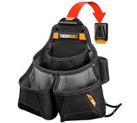 ToughBuilt - Multi-Pocket Organizer Tool Pouch - Heavy Duty, Deluxe Premium Quality, Durable - Patented ClipTech ™ Hub & Work Belts