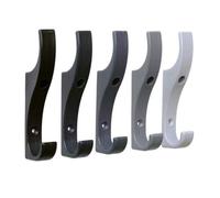 Toughook Neutro Ganci da parete per cappotti e cappello, infrangibili, in plastica, super resistenti, per scuola, lavoro e casa, confezione da 10