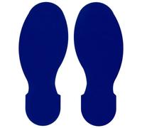 Toughstripe - Pennarello a impronte, 88,90 x 254 x 254 mm, confezione da 5, colore: Blu
