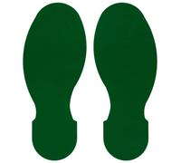 Toughstripe - Pennarello a impronte, 88,90 x 254 x 254 mm, confezione da 5, colore: Verde