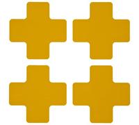 Toughstripe + Pennarello centrale sagomato, 50,80 mm x 127 mm, giallo, confezione da 20