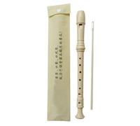 TOUISEDGI Clarinetto a 8 Fori, Clarinetto Durevole a 8 Fori Per Principianti Registratore a Chiave Treble C Giunto Rimovibile Per Strumento a Fiato in Plastica