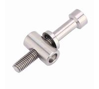 TOUISEDGI M5x30/35/40mm Titanium Alloy Bike Seatpost Screw CNC Precision Firm Connection Multiple Size Bolt DIY Replacement Parts (M5x35)