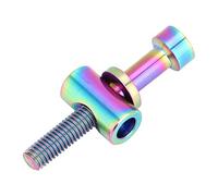 TOUISEDGI M5x30/35/40mm Titanium Alloy Bike Seatpost Screw CNC Precision Firm Connection Multiple Size Bolt DIY Replacement Parts (M5x35)