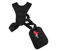 TOUISEDGI Professional Lawn Mower Double Shoulder Harness Brush Cutter Strimmer Adjustable Padded Strap for Men and Women