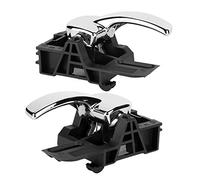 TOUISEDGI QASHQAI 2004-2007 2pcs Left&Right Inner Chrome Door Handle Kit Glossy Chrome Luxury Car Interior Accessory