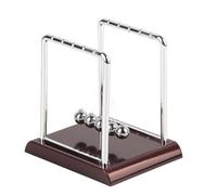 TOUISEDGI Square Shape Balance Bilancia a Pendolo Giocattolo per Ufficio Home Office Tavolo Ornament (Small Square Billard Ball) (Boule de Billard carré Moyen)