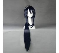 Touken Ranbu Online Namazuo Toushirou Parrucche Cosplay Blu scuro Mix Viola Fibra resistente al calore Capelli Parrucca anime Costume Perucas KUZZ5596