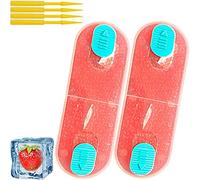 toukie 4000 palline di mentolo di alta qualità per sigarette, capsule aromatiche, sfere aromatiche, con asta filtrante, sfere per filtro fai da te (4000 pezzi, gelato fragola)