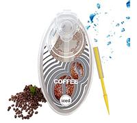 toukie Capsule Gusti per Sigarette, 200 Palline Capsule al Mentolo - Capsule per Sigarette con Asta Filtrante, Filtro capsula di aroma al mentolo Dispenser Crushballs (caffè)