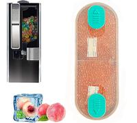 toukie Set di 2000 capsule aromatiche di alta qualità, mentolo, filtro fai da te, palline di mentolo, sigaretta, capsule aromatiche per sigarette, con applicatore (2000 pezzi + applicatore, pesca