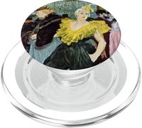 Toulouse Lautrec Il Clown Cha-U-Kao per artisti PopSockets PopGrip per MagSafe