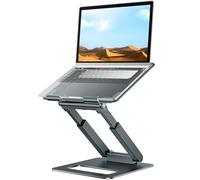 Tounee Supporto PC Portatile Ergonomico Regolabile, Siediti o Stai In Piedi, Compatibile con MacBook Air Pro e Tutti i Laptop da 10-17" - Grigio
