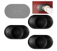 Touosy 4 Pezzi Confezione da Premium Protezioni da Parete Ovalate, Compatibile con Cancelletto per Bambini Cancello per Cani, Accessorio Essenziale per Cancelletto per Cani, Protezione Murale