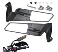 Touosy Universali e Regolabili Specchietti Moto Specchietto Retrovisore Auto Accessori Moto Specchietti Laterali per ATV Street Bike Cruiser Chopper Adventure Touring Motociclo Scooter