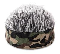 Toupee maschile, Cappello camuffato artificiale corto di maschile maschile con parrucca per capelli corti e cortometrali alla moda per la parrucca di cosplay per le feste in costume o l'uso quotidian