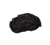 Toupee per uomini Parrucchino for uomo capelli umani nuova parrucca piena in pizzo Frech parrucca con base in pizzo traspirante maschile protesi capillare sistemi di capelli unità da uomo Sistema di s
