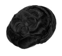 Toupee per uomini Unità Parrucchino Protesi Capillare Maschile Australia Parrucchino da Uomo Trasparente Pu e Merletto Svizzero Parrucca Maschile Capelli Umani Naturali Capelli da Uomo Sistema di sost