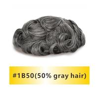 Toupee per uomo, Base Durevole Candeggina Nodi Singoli Uomini Parrucca Attaccatura Dei Capelli Umani Parrucchino Protesi Lace & Pu Parrucca Maschile Unità di Sistema di Capelli,per tutti i giorni, co