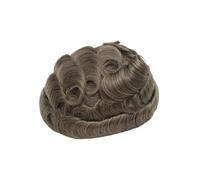 Toupee per Uomo Parrucca in pizzo for uomo con capelli umani, sistema di sostituzione dei frontale in svizzero, parrucca da naturali