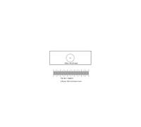 ToupTek Micrometri per oggetti Micrometro oggetto, linee (X) 1 mm/100 div. x 0,01 mm