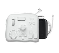 TOUR BOX Elite, Controller per Video Editing Fotografico, Bluetooth Tastiera di Scelta Rapida Personalizzata, Console Creativa per Photoshop Lightroom Premiere, Twavoletta da Disegno Windows Mac PC